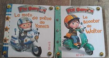2 livres p'tit garçon