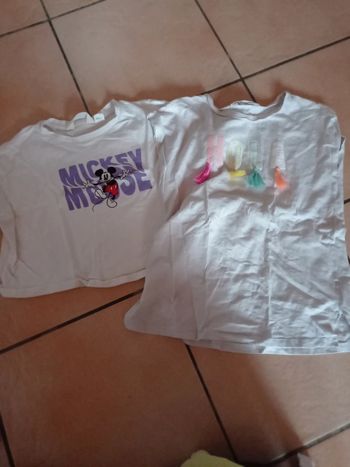Lot 2 tee-shirt manches courtes