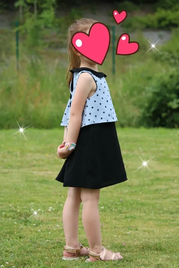 Jolie robe taille 4 ans (convient également en 6 ans). - photo numéro 5