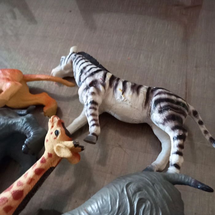 Lot de grandes figurines animaux de la savane - photo numéro 6