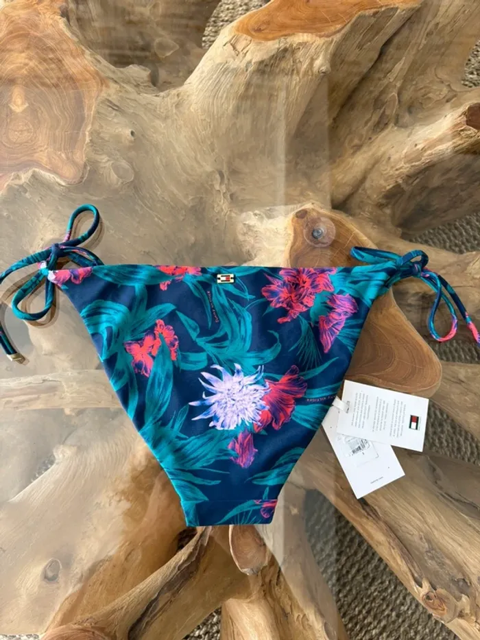 Bas de maillot de bain Tommy hilfiger femme fleurs - photo numéro 3