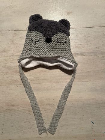 Très joli bonnet hiver garçon 46 cm