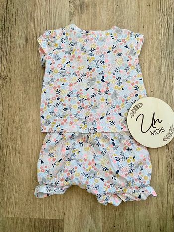 Joli ensemble vert baudet bébé fille