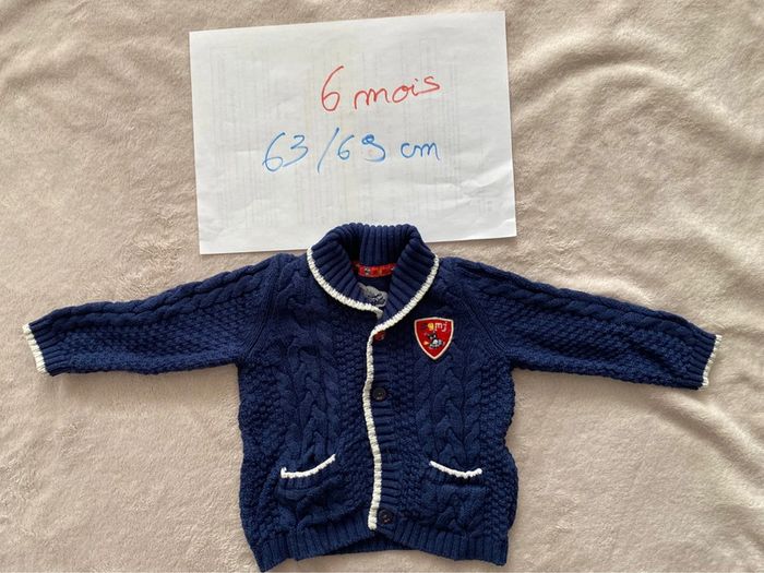 Lot 5 Gilets zippés - Gap, Orchestra, Sergent Major, dpam, Cadet Rousselle - 6 mois - TBE - photo numéro 9