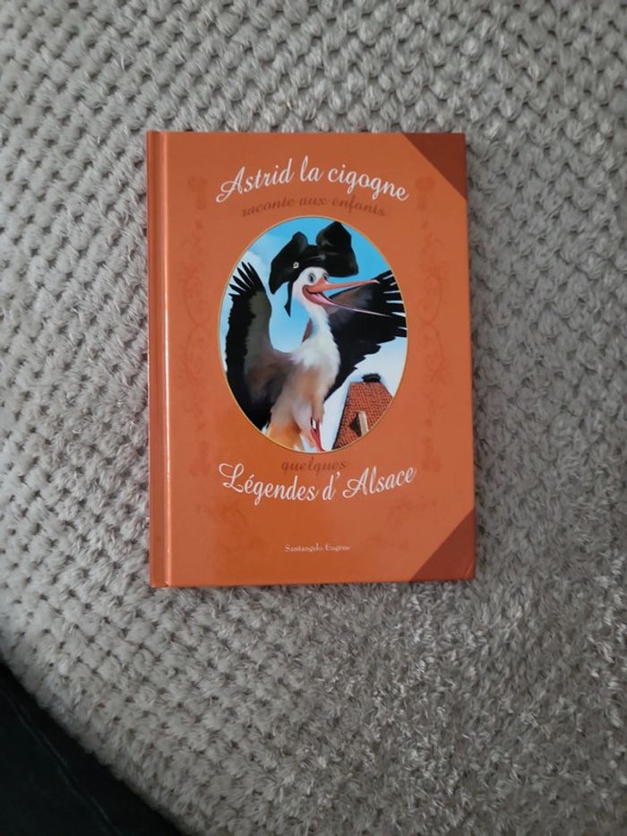 Astrid la cigogne raconte aux enfants quelques légendes d'Alsace