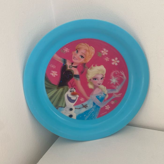 Assiette bébé la reine des neiges