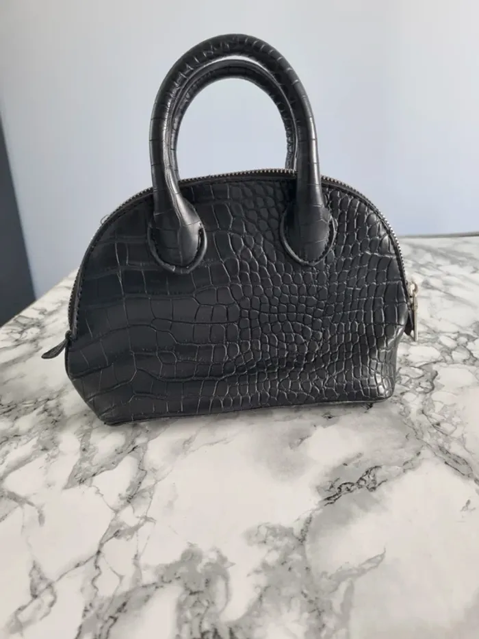 Petit sac en similicuir noir Shein - photo numéro 3