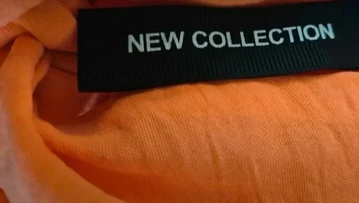 Ensemble haut + pantalon orange New Collection Taille 38 Neuf - photo numéro 3