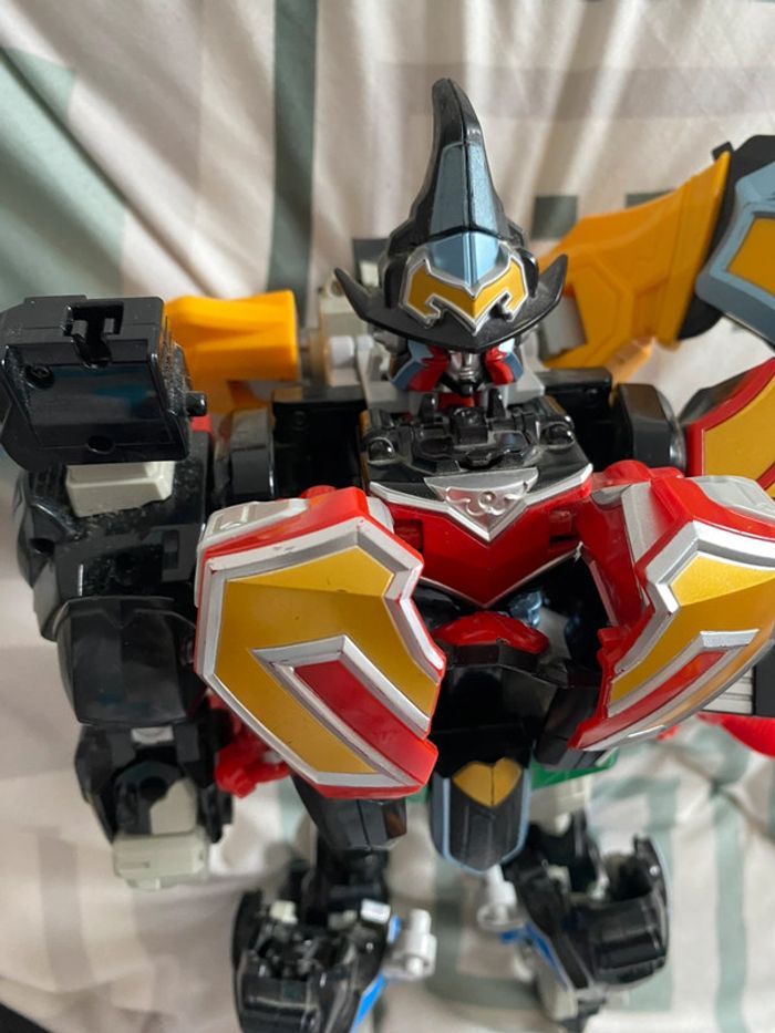 power rangers megazord bandai 2005 mystic force dx titan - photo numéro 3