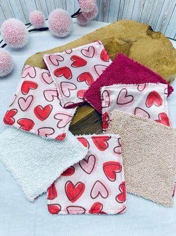 Lingettes lavable zéro déchet lot de 7 - Ateliersdisa