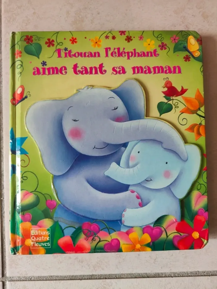 Livre Titouan l'éléphant aime tant sa maman
Sabine Minssieux