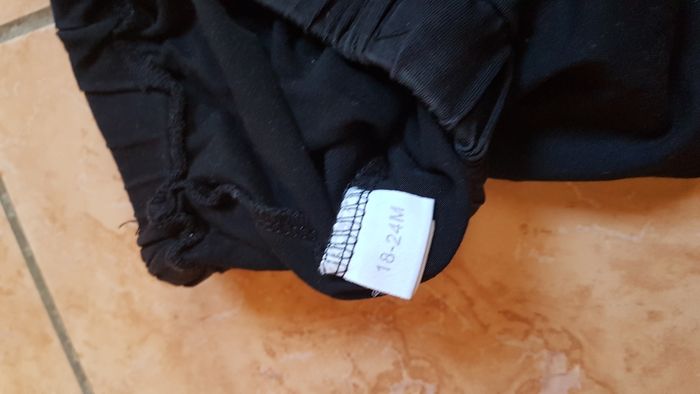 Pantalon bébé garçon 18-24 mois noir - photo numéro 2