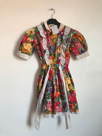 Robe fleurs 8 ans