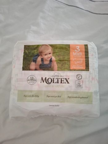 Paquet de couches Moltex taille 3 🩷