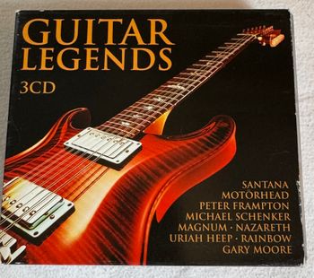 CD compilation, Guitare légends 3 CD