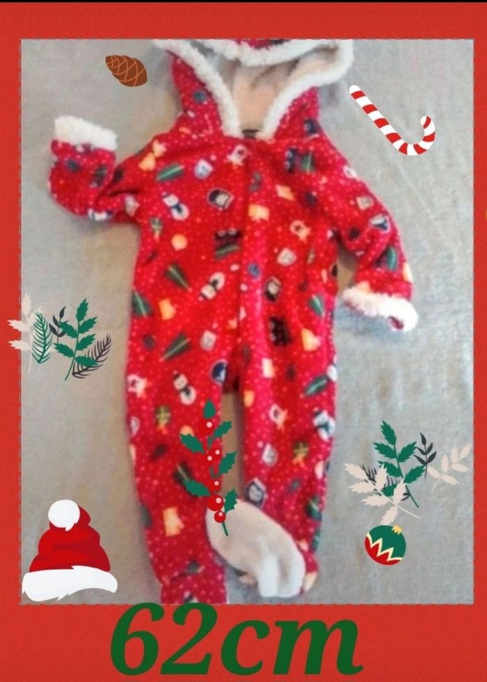 Pyjama /surpyjama mixte capuche polaire bien chaud