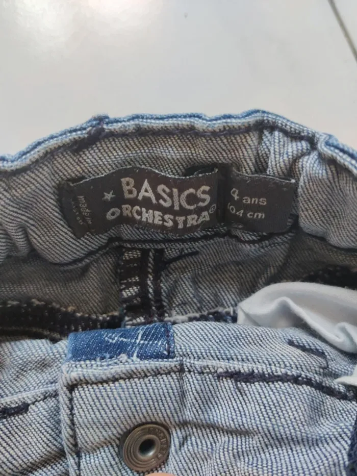 Jupe jean orchestra 4 ans - photo numéro 4