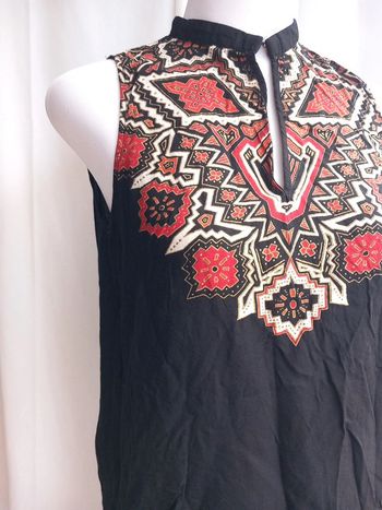 Blouses longues style hawaïenne