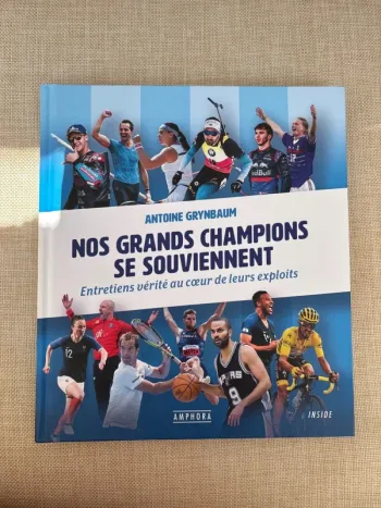 Livre sport nos grands champions se souviennent