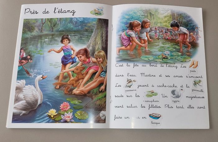 Livre: les amis de Martine au bord de l eau - photo numéro 3