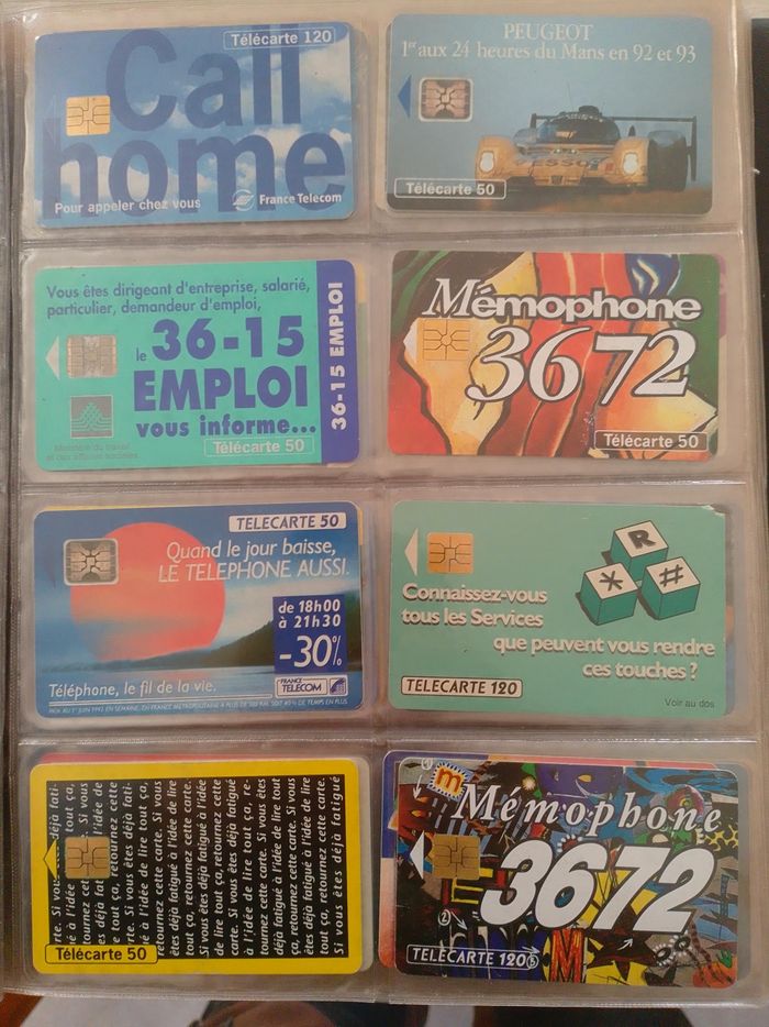 Carte téléphone vintage - photo numéro 2