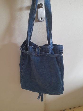 Sac fait maison en jean