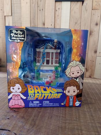 Polly pocket collector retour vers le futur, polly pocket de collection 
