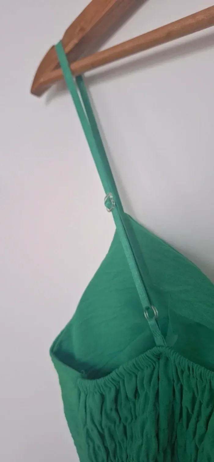 🌿 Robe verte courte estivale –  neuve - boutique indépendante - photo numéro 5