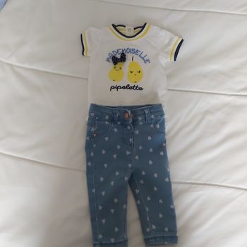 Ensemble 3 mois fille
