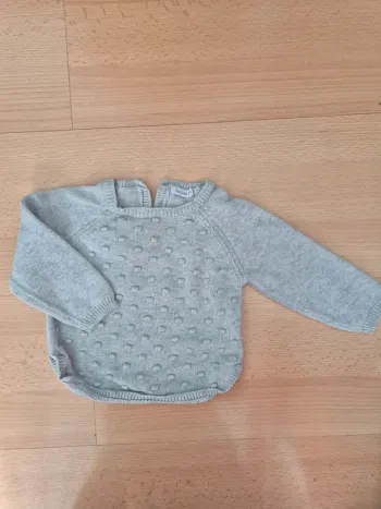 Pull coton et laine