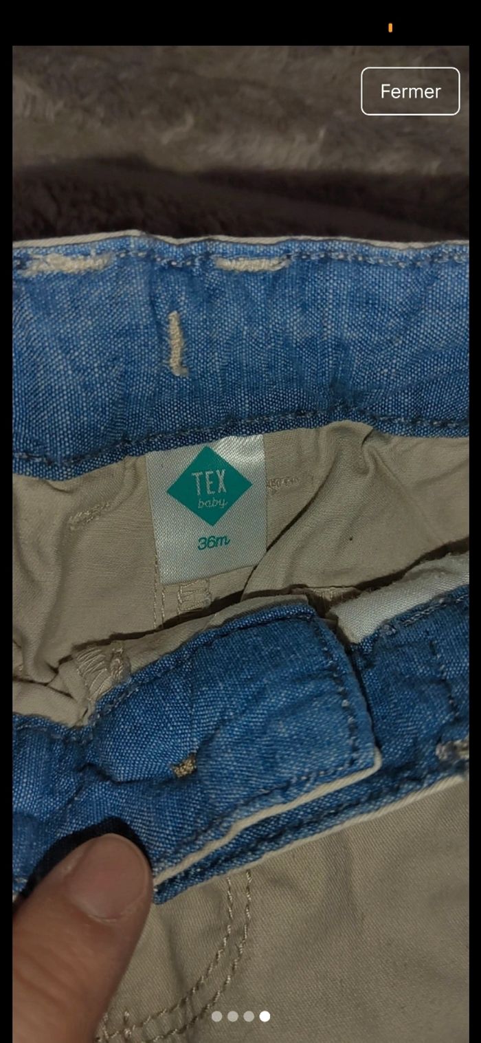 Pantalon beige - photo numéro 4