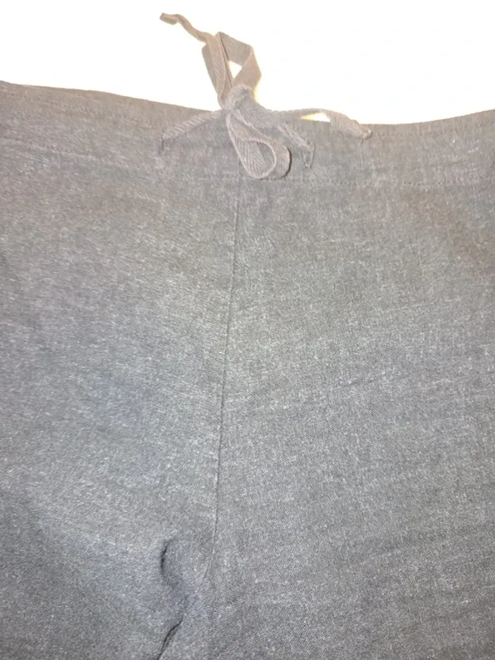 Pantalon lin noir femme taille 34 cache cache - photo numéro 2