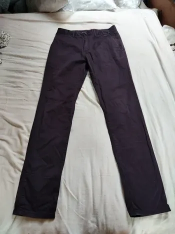 Pantalon violet slim Arice T38