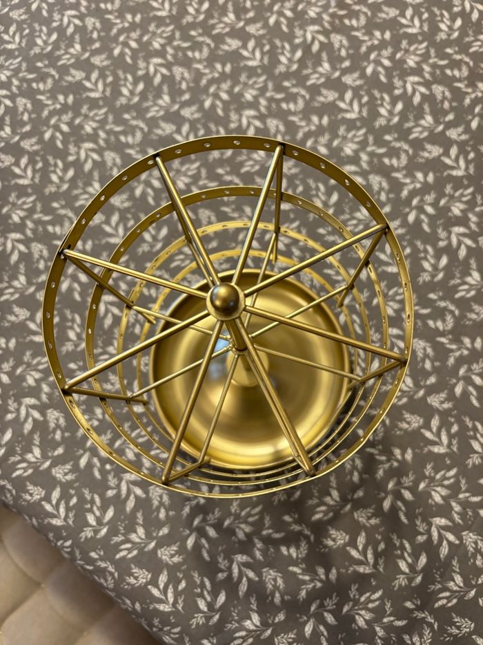 Porte-bijoux doré Flying Tiger, neuf sans étiquette - photo numéro 3