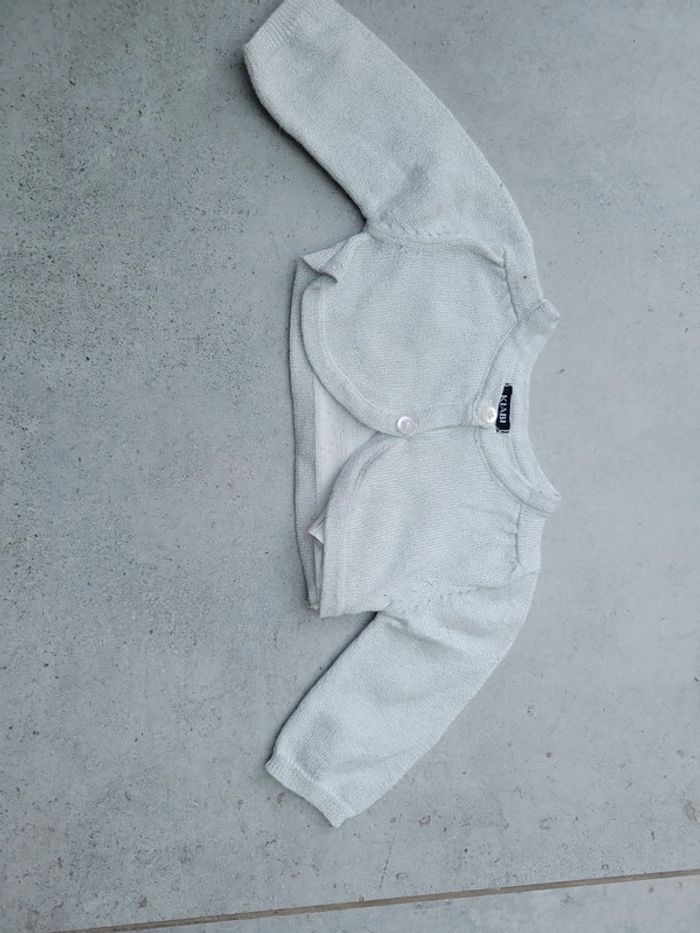Veste bolero bébé 1 mois fille
