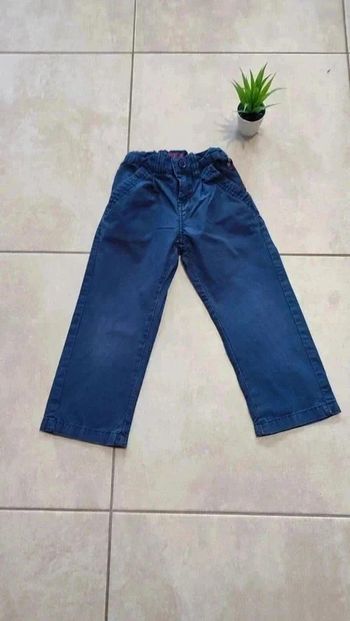 🌟 Pantalon Garçon Taille Ajustable 3 ans | YCC | Bleu Marine | Très bon état