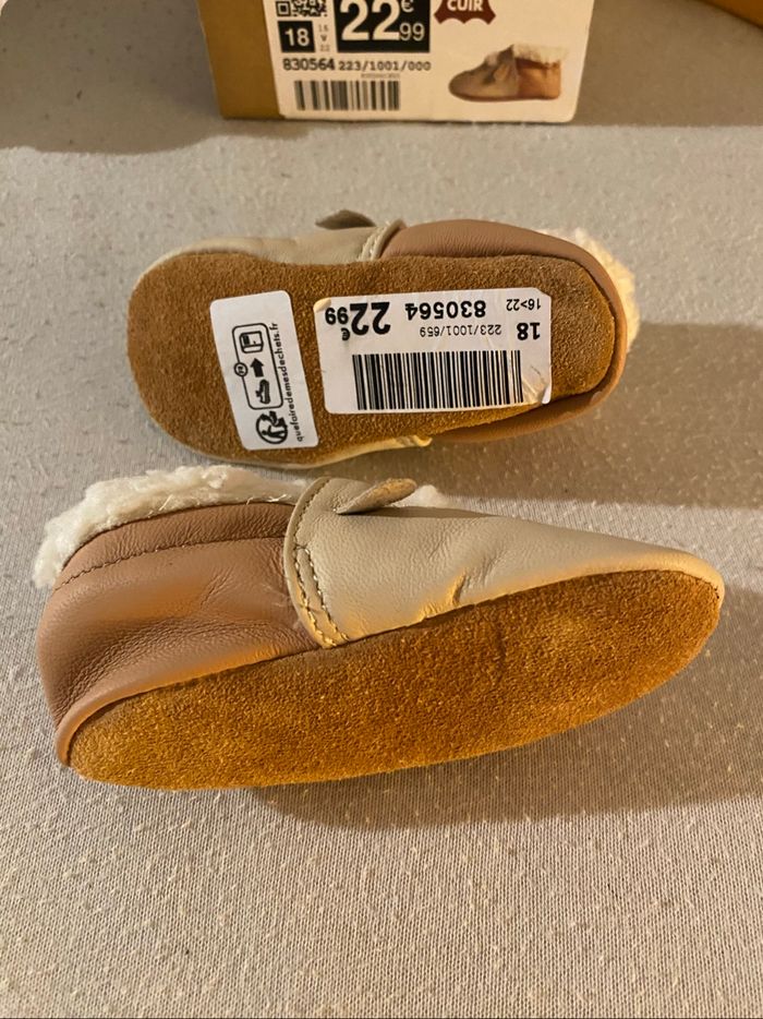 Chaussons en cuir - photo numéro 2