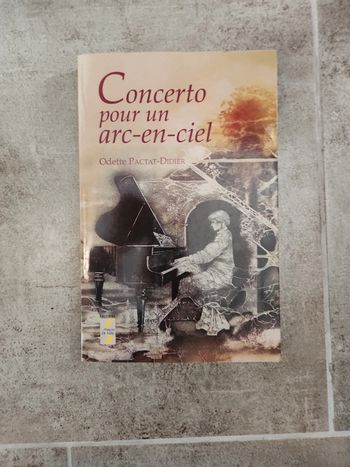 Livre : concerto pour un arc en ciel