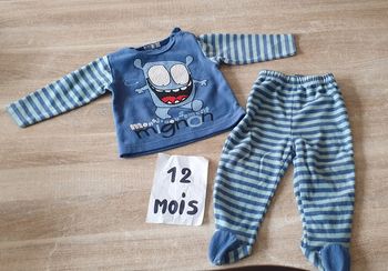 Pyjama 2 pièces 12mois garçon