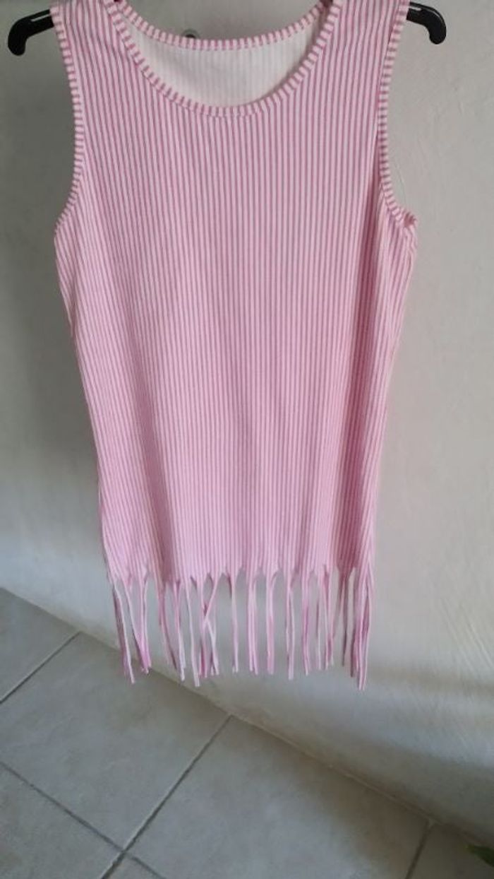 Robe rayée