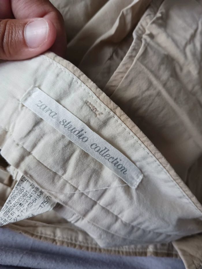 Pantalon 100% coton Zara taille M38 - photo numéro 5