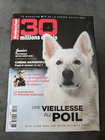 Magazine 30 millions d'amis numéro 391 janvier 2021
