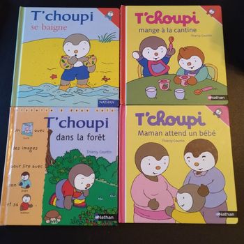 Lot livres enfant Nathan T'choupi