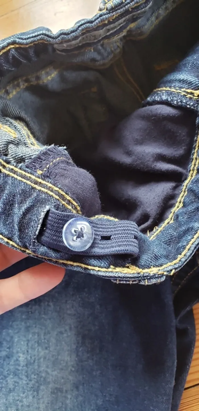 Bermuda short garçon 12 ans jeans - photo numéro 7