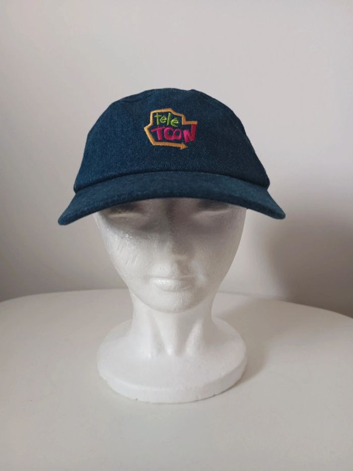 Casquette en jeans pour enfant - photo numéro 2