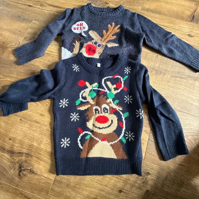 2 pulls de Noël 4 ans