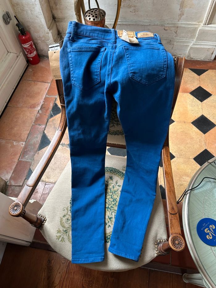 NEUF Pantalon Jean bleu foncé Polo Ralph Lauren The Tompkins Skinny 25 34-36 S Denim - photo numéro 5