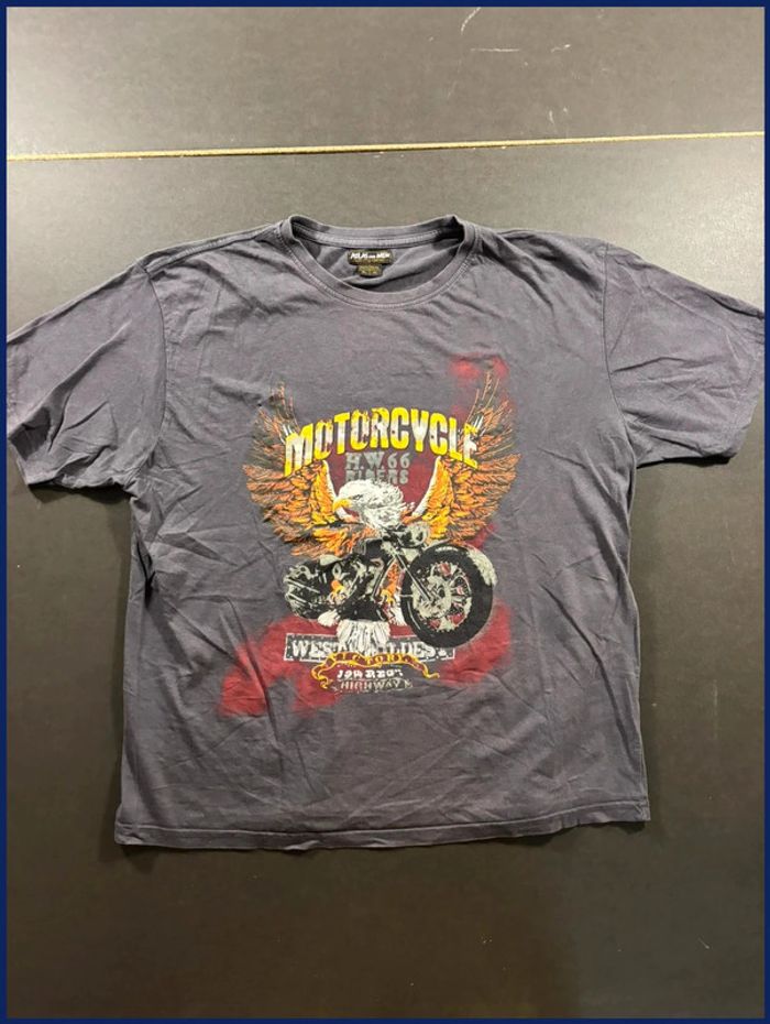 T-Shirt Vintage Biker Atlas For Men taille XL