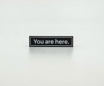 Lego Accessoires Art : Tile 1x4 You Are Here - NEUF