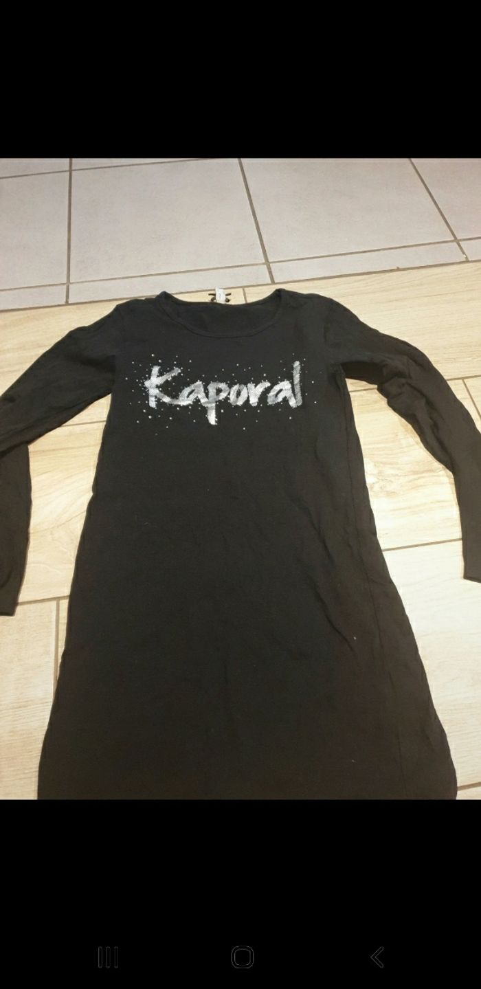 Robe noire kaporal 8 ans - photo numéro 2